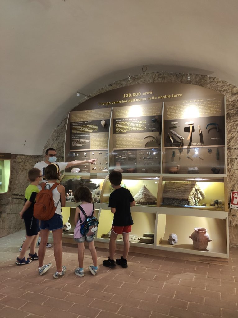 Archeologo al museo